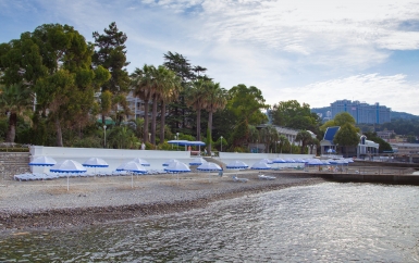 Пляж - санаторий Фрунзе