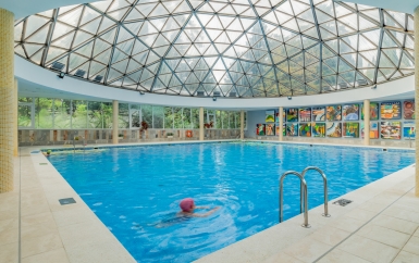 Крытый бассейн - санаторий Фрунзе