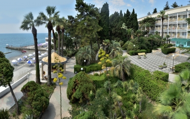 Территория - санаторий Фрунзе